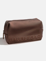 BaubleBar Take It Away Storage Pouch - Brown - 
    Neoprene storage pouch
  
