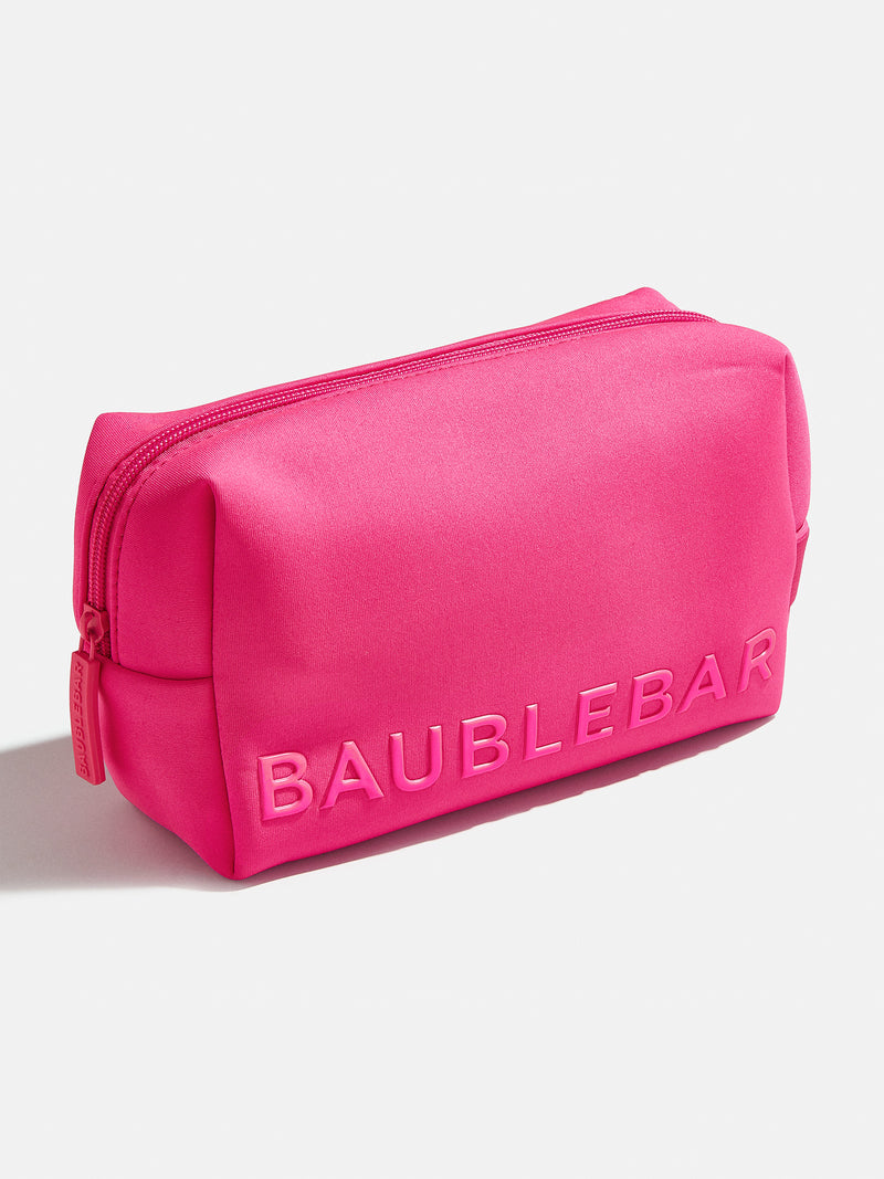 BaubleBar Take It Away Storage Pouch - Hot Pink - 
    BaubleBar storage pouch
  
