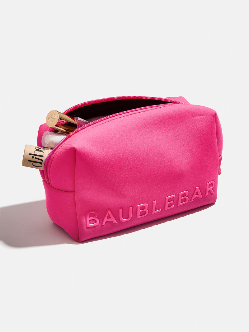 BaubleBar Take It Away Storage Pouch - Hot Pink - 
    BaubleBar storage pouch
  
