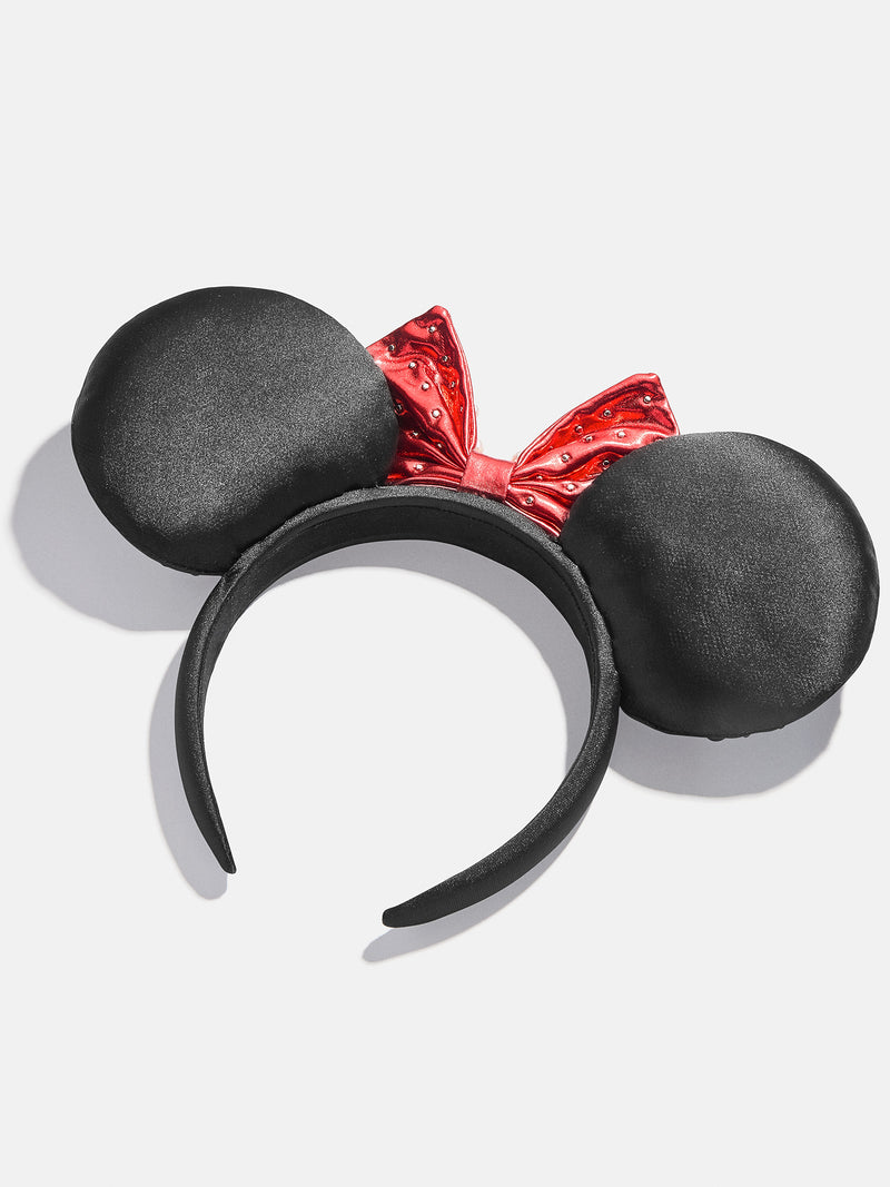 BaubleBar Disney Minnie Mouse Custom Ears Headband - Custom Black/Red Minnie Mouse Ears - 
    Disney custom ears headband
  
