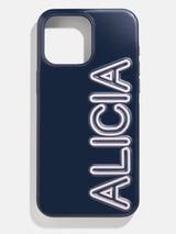 BaubleBar Fine Line Custom iPhone Case - Navy/White - 
    Get Gifting: Enjoy 20% Off
  
