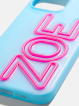 BaubleBar Fine Line Custom iPhone Case - Light Blue/Hot Pink - 
    Customizable Phone Case
  
