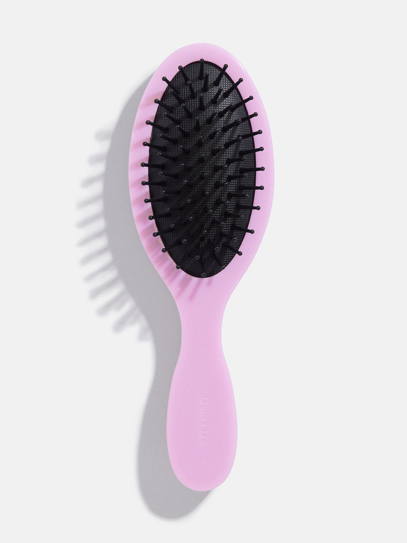 BaubleBar Block Font Mini Custom Hair Brush - Light Purple/Red - 
    Ends Tonight: Enjoy 20% Off
  
