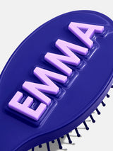 BaubleBar Block Font Mini Custom Hair Brush  - Navy/Light Purple - 
    Ends Tonight: Enjoy 20% Off
  
