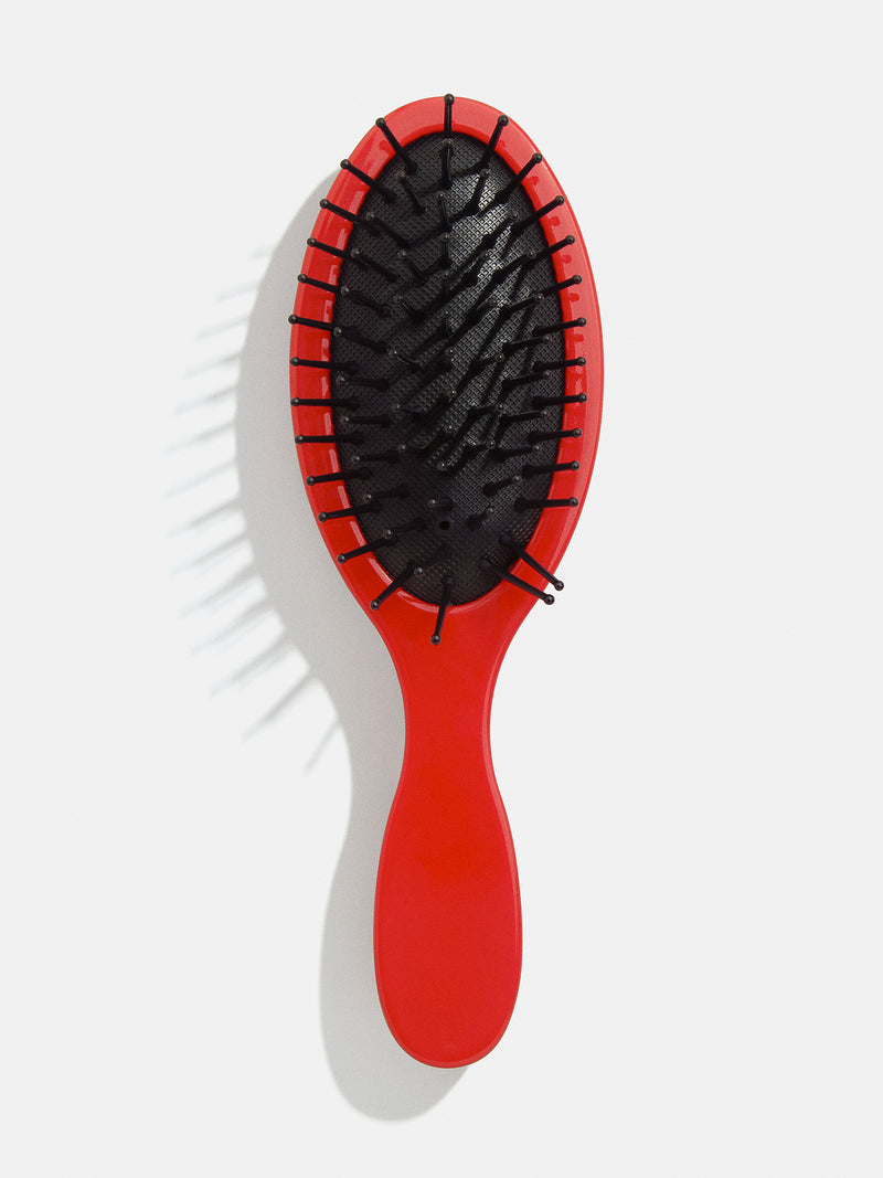 BaubleBar Block Font Mini Custom Hair Brush  - Red/Light Blue - 
    Ends Tonight: Enjoy 20% Off
  
