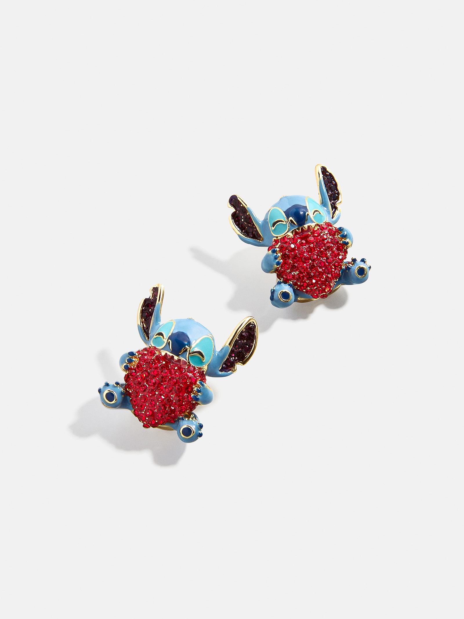 Disney Stitch Heart Earrings - Stitch Heart Earrings