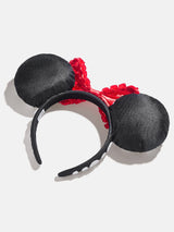 BaubleBar Disney Minnie Mouse Polka Dot Ears Headband - Minnie Mouse Black Polka Dot Ears - 
    Disney ears headband
  
