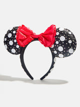 BaubleBar Disney Minnie Mouse Polka Dot Ears Headband - Minnie Mouse Black Polka Dot Ears - 
    Disney ears headband
  
