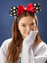 BaubleBar Disney Minnie Mouse Polka Dot Ears Headband - Minnie Mouse Black Polka Dot Ears - 
    Disney ears headband
  
