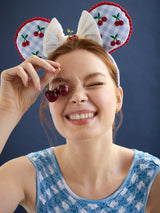 BaubleBar Disney Minnie Mouse Cherry Ears Headband - Minnie Mouse Cherry Ears - 
    Disney ears headband 
  
