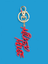 BaubleBar Disney Signature 2D Bag Charm - Mickey Mouse - 
    Disney Signature Keychain
  
