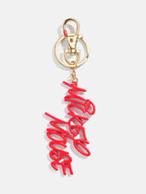 BaubleBar Disney Signature 2D Bag Charm - Mickey Mouse - 
    Disney Signature Keychain
  
