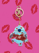 Disney Stitch Love 2D Bag Charm - Stitch Love Bag Charm