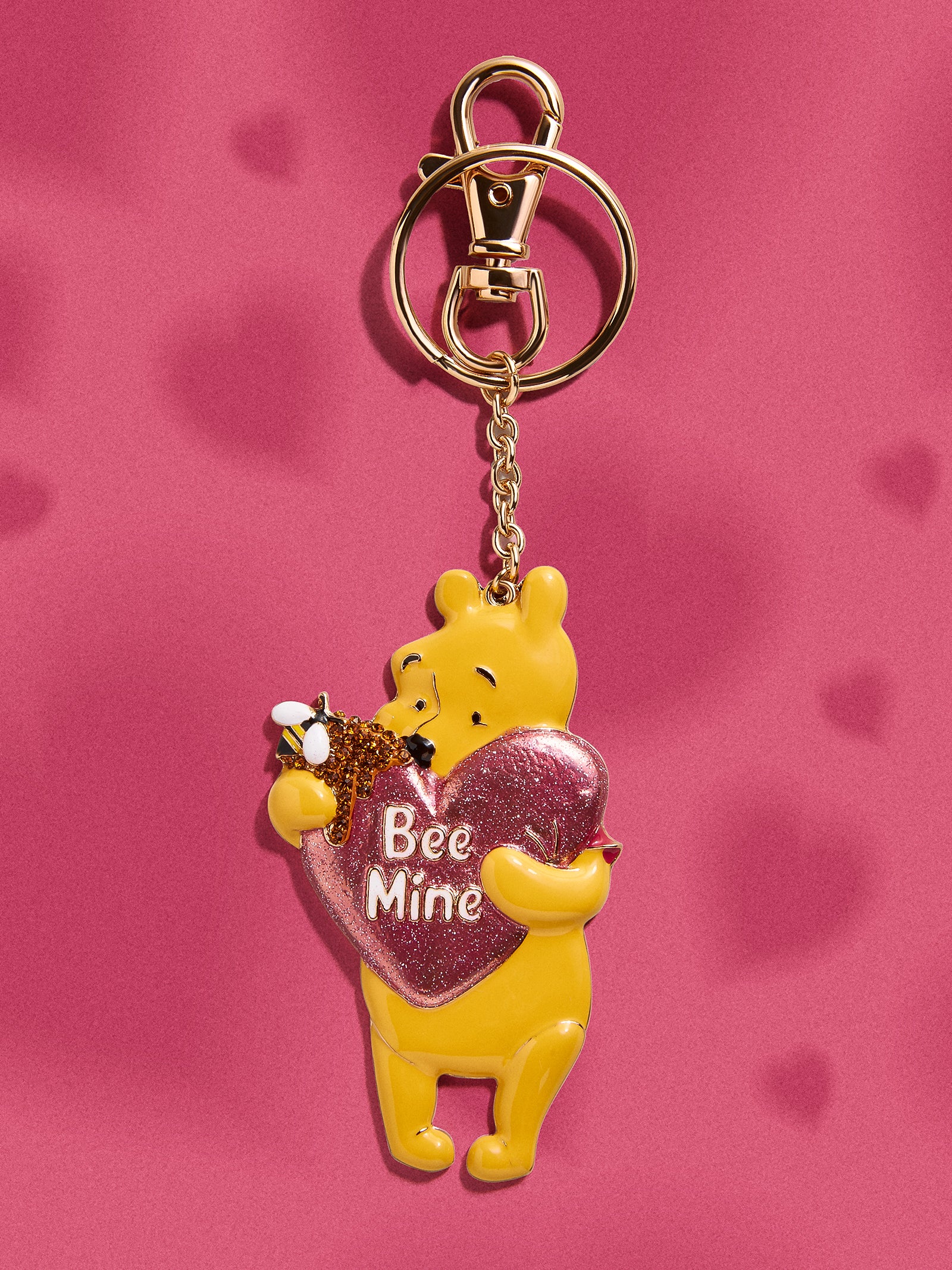 Disney Winnie The Pooh Be Mine 2D Bag Charm - Pooh Bag Charm