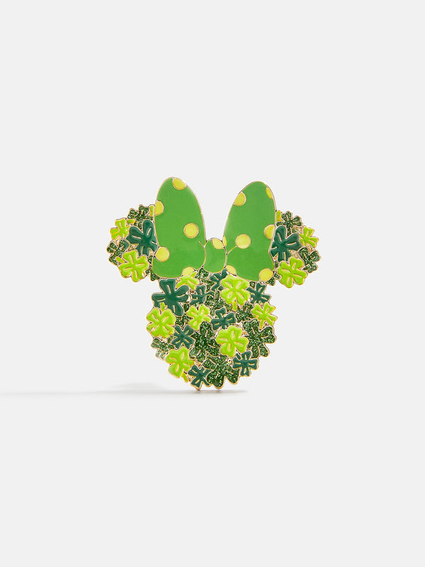 Disney Minnie Mouse Four Leaf Clover Pin - St. Patricks Day Minnie Mouse