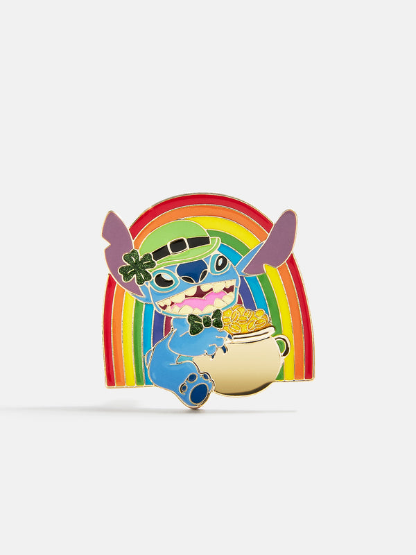 Disney Stitch Somewhere Over The Rainbow Pin - St. Patricks Day Stitch