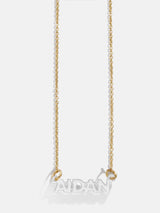 BaubleBar Kids' Custom Nameplate Necklace - Cable Chain - 
    Enjoy 20% Off: One week only
  
