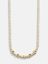 BaubleBar Custom Bennett Tennis Necklace - Standard - 
    Ends Tonight: Enjoy 20% Off
  
