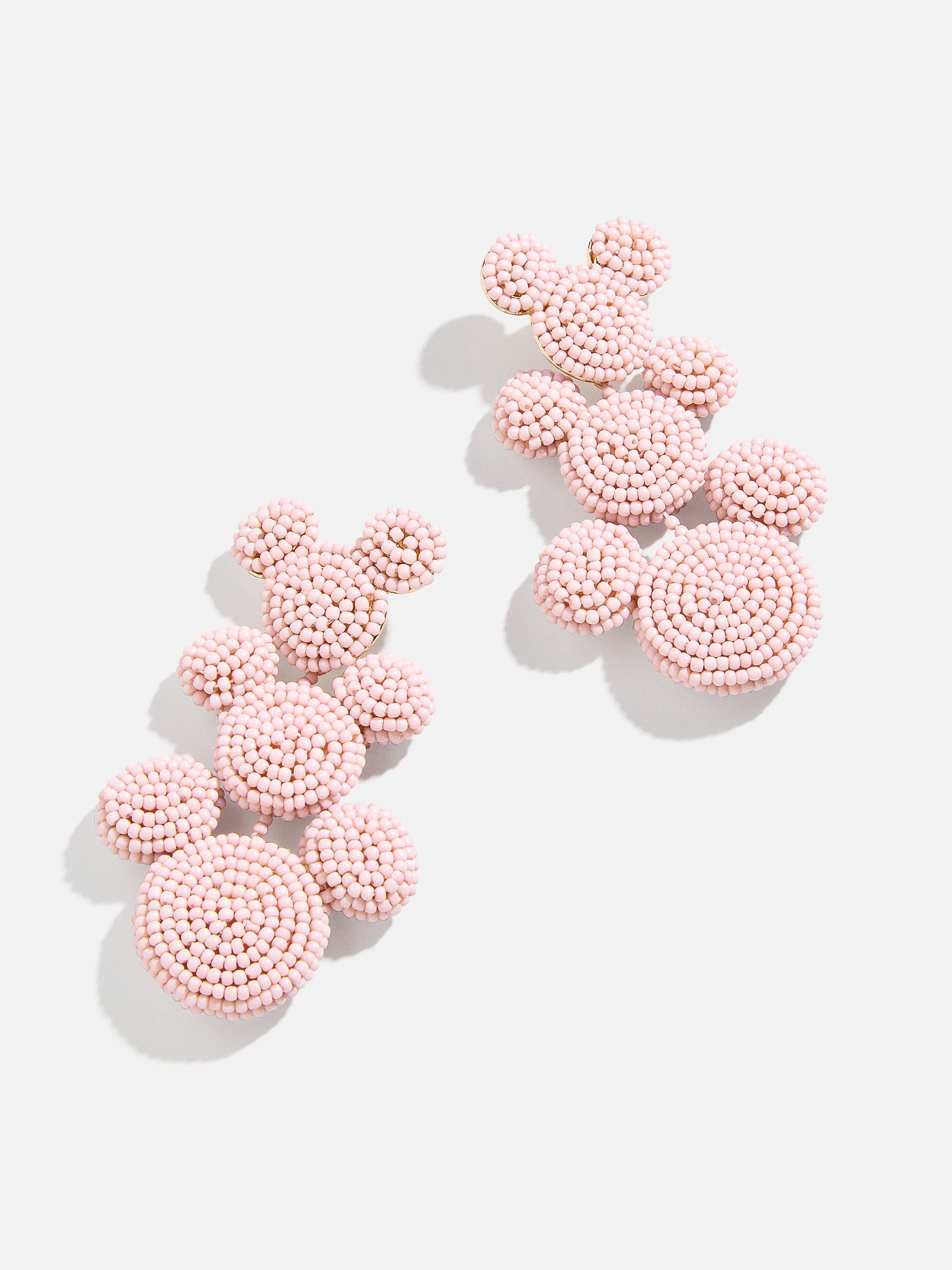 Disney Mickey Mouse Beaded Statement Earrings - Pink