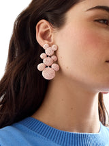 BaubleBar Disney Mickey Mouse Beaded Statement Earrings - Pink - 
    Disney pink beaded drop earrings
  
