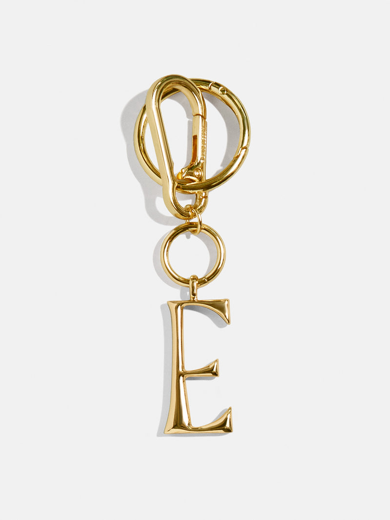 BaubleBar E - 
    Initial keychain
  
