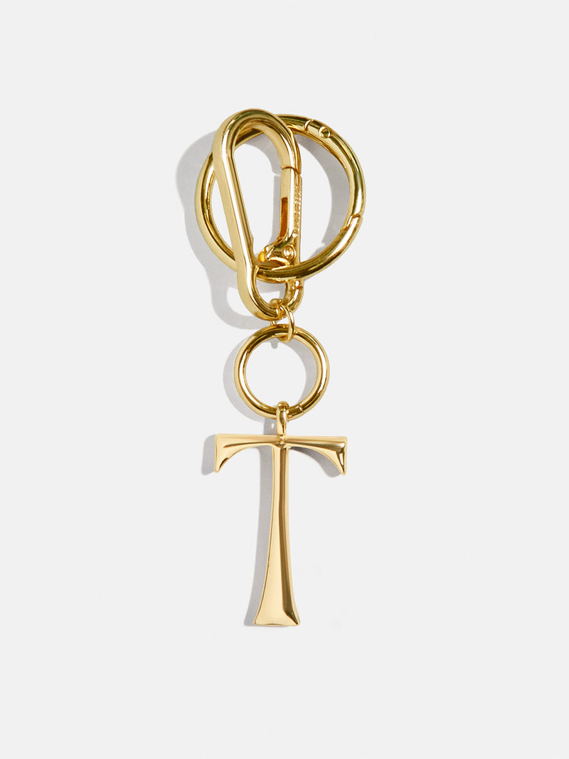 BaubleBar T - 
    Initial keychain
  
