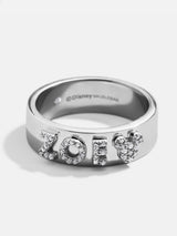 BaubleBar Disney Sterling Silver Custom Block Ring - Pavé/Silver - 
    Enjoy 20% Off: One week only
  
