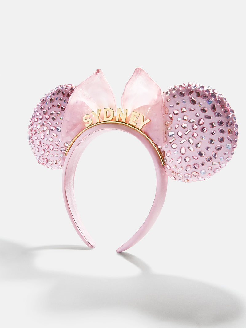 BaubleBar Disney Minnie Mouse Custom Soft Pink Ears Headband - Custom Soft Pink Minnie Mouse Ears - 
    Customizable Disney Ears Headband
  
