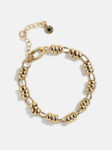 BaubleBar Lucia Bracelet - Gold - 
    Gold chain link bracelet
  
