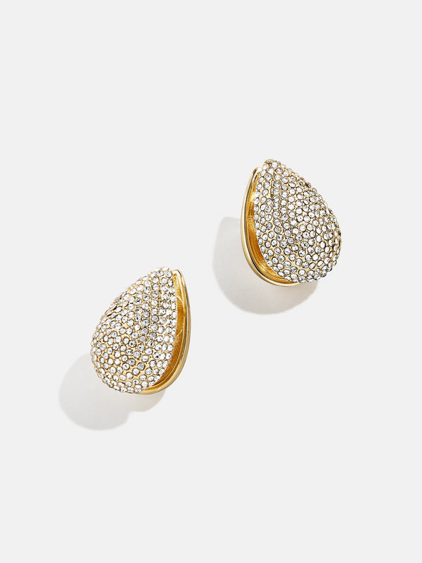 Cynthia Earrings - Gold/Pavé