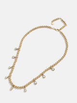 BaubleBar Joelle Pisa Necklace - Gold/Pavé - 
    20% Off 2+ Necklaces with code LAYER20
  
