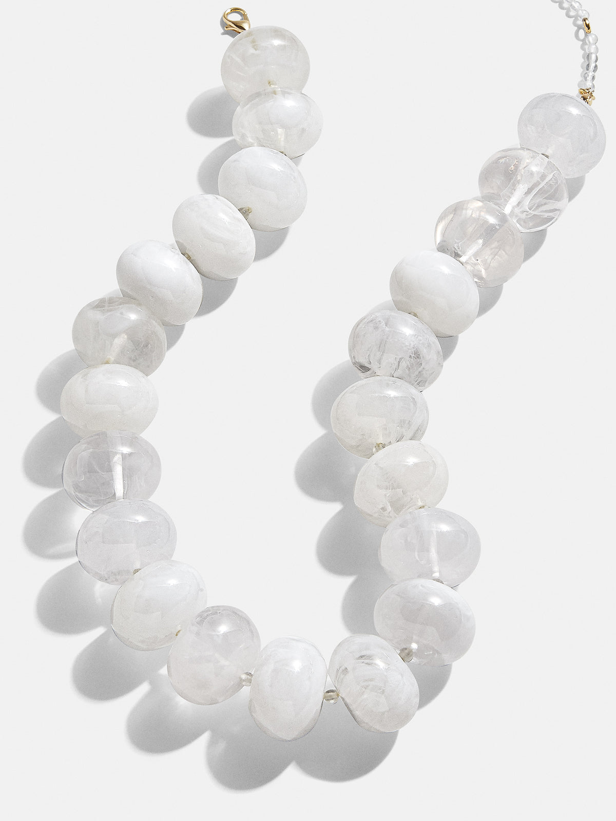 Joan Semi-Precious Necklace - White