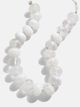 BaubleBar Joan Semi-Precious Necklace - White - 
    20% Off 2+ Necklaces with code LAYER20
  
