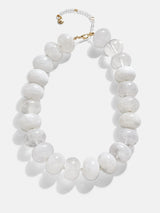 BaubleBar Joan Semi-Precious Necklace - White - 
    20% Off 2+ Necklaces with code LAYER20
  
