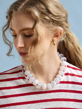 BaubleBar Joan Semi-Precious Necklace - White - 
    20% Off 2+ Necklaces with code LAYER20
  
