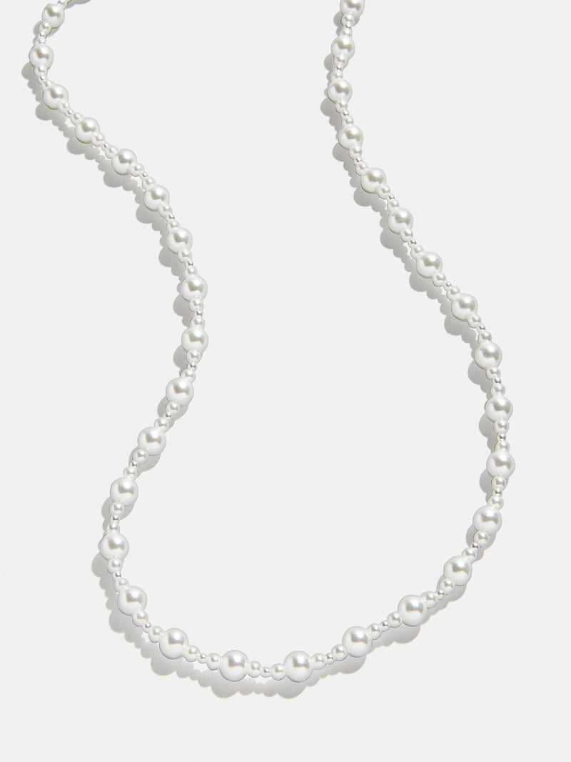 Charlotte Necklace - Pearl Strand