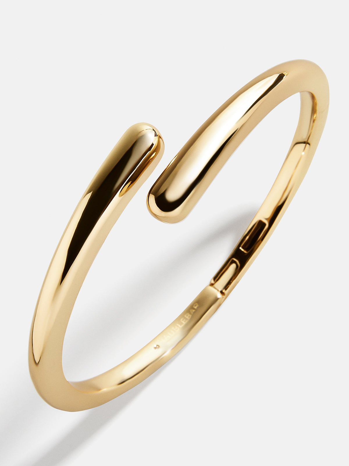 Naomi Wrap Hinge Bangle - Gold