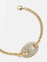 BaubleBar Peyton Reversible Bracelet - Gold/Pavé - 
    Reversible gold and pavé bracelet
  
