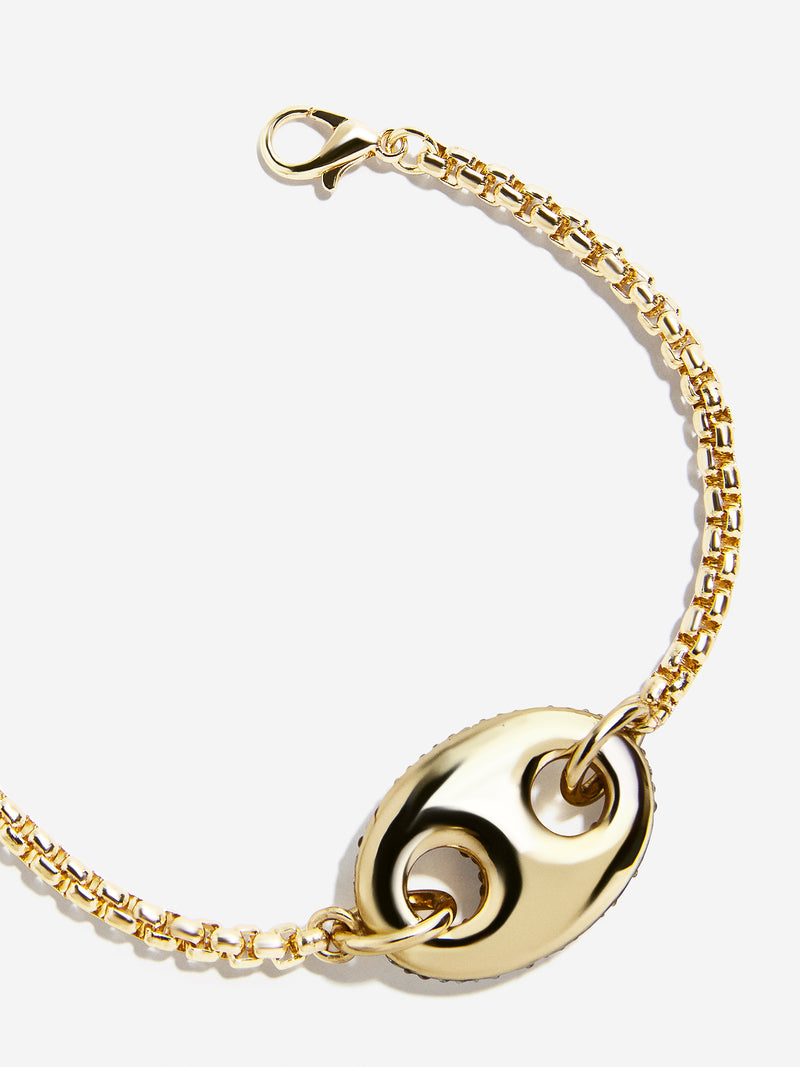 BaubleBar Peyton Reversible Bracelet - Gold/Pavé - 
    Reversible gold and pavé bracelet
  
