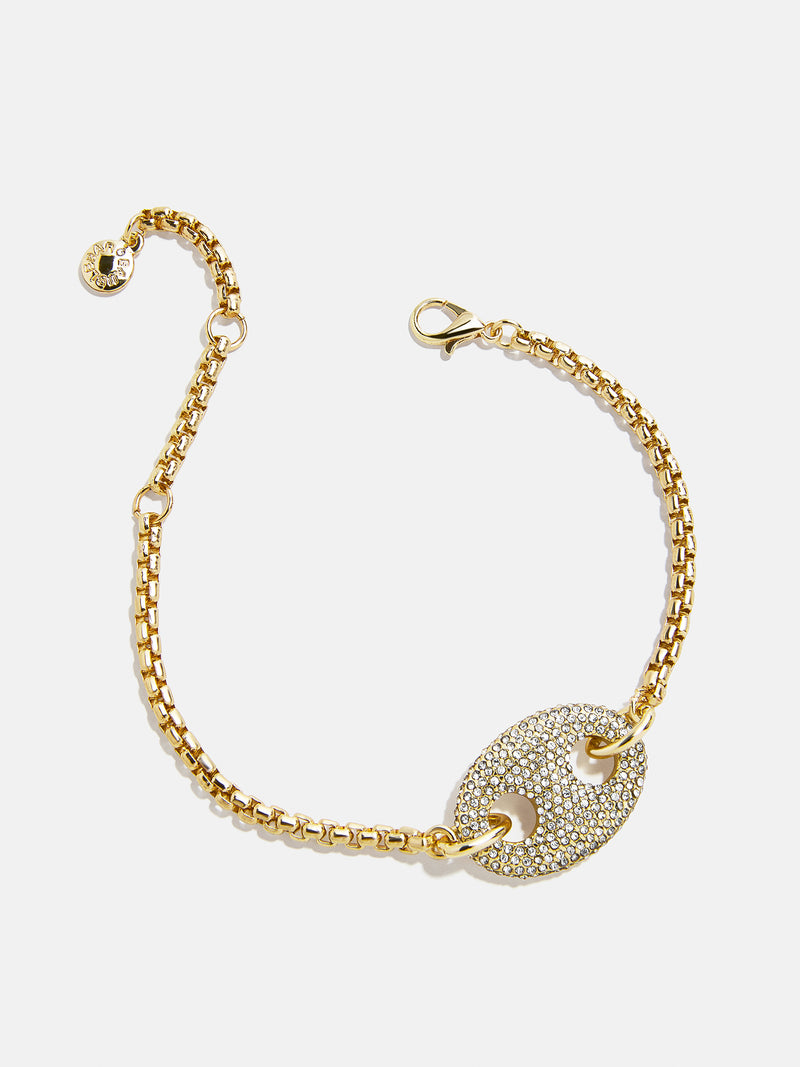 BaubleBar Peyton Reversible Bracelet - Gold/Pavé - 
    Reversible gold and pavé bracelet
  
