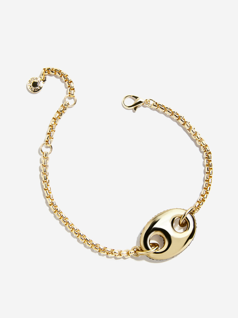 BaubleBar Peyton Reversible Bracelet - Gold/Pavé - 
    Reversible gold and pavé bracelet
  
