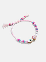 BaubleBar Kids' I Love You Beaded Bracelet - Evil Eye - 
    Kid's phrase bracelet
  
