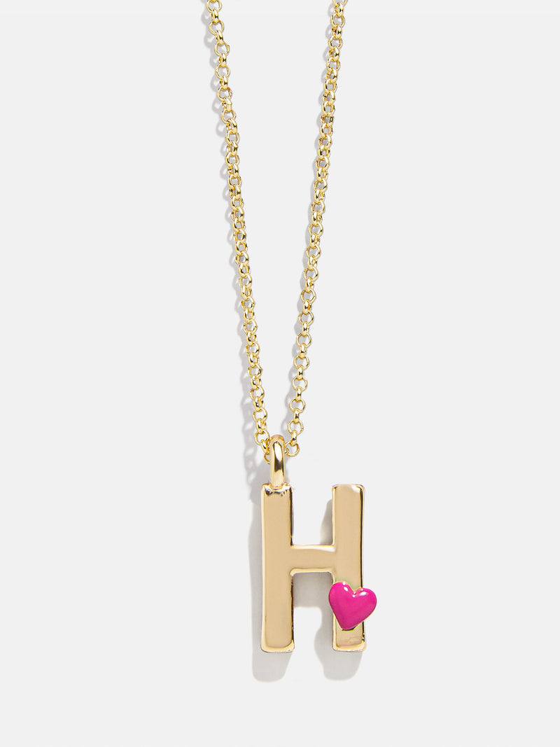 BaubleBar H - 
    Kid's initial necklace
  
