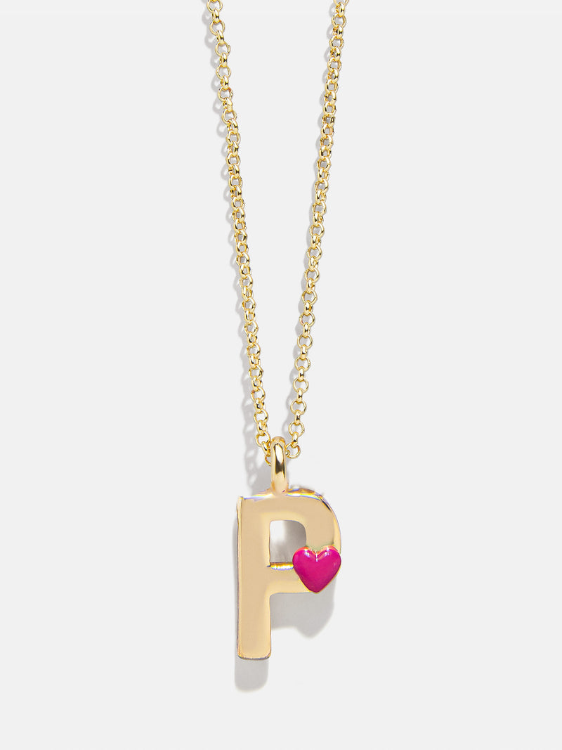 BaubleBar P - 
    Kid's initial necklace
  
