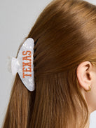 University of Texas at Austin White Hair Clip - University of Texas at Austin