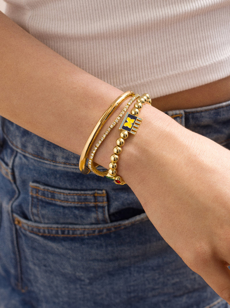 BaubleBar University of Michigan Pisa Bracelet - University of Michigan - 
    University of Michigan pisa bracelet
  
