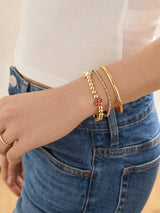 BaubleBar University of Oklahoma Pisa Bracelet - University of Oklahoma - 
    University of Oklahoma pisa bracelet
  
