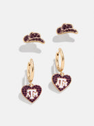 Texas A&M University Earring Set - Texas A&M University