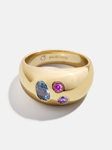 BaubleBar 18K Gold Custom Birthstone Ring - Gold - 
    Give a little love: Enjoy 15% Off
  
