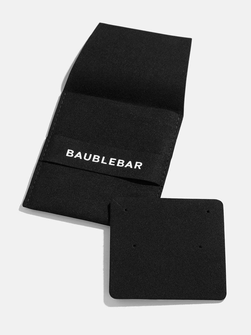 BaubleBar Jewelry Gifting Pouch - Jewelry With Insert Pouch - 
    Necklace & Earring Storage Pouch
  
